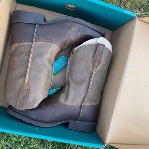 Ariat Two-Tone Leather Boots